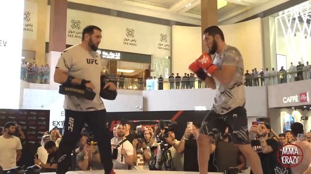 UFC 280: Islam Makhachev Open Workout Highlights