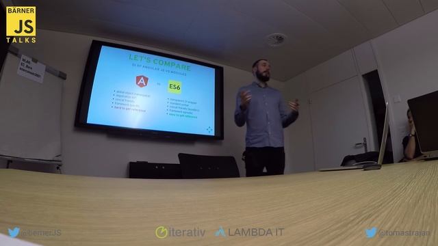 Bärner JS Talks - Proper unit-testing of Angular JS 1.X apps with ES6 modules - Tomas Herich смотреть онлайн