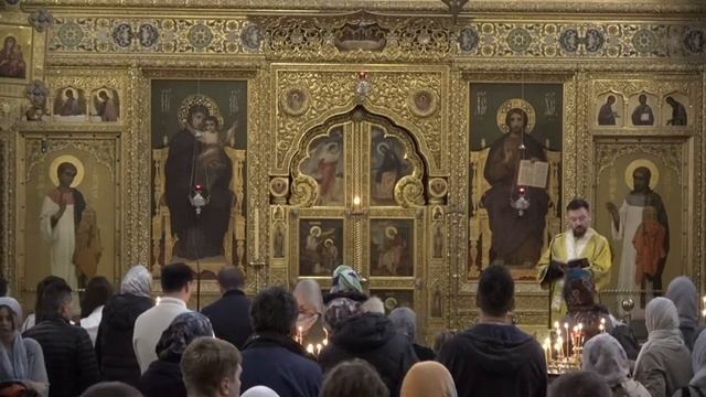 22.10.2023 Литургия. Память святых отцов VII Вселенского Собора. Ап. Иакова Алфеева смотреть онлайн