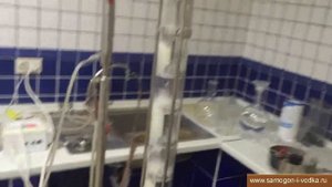 Запуск НБК на сахарной браге, подготовка к перегону зерновой.