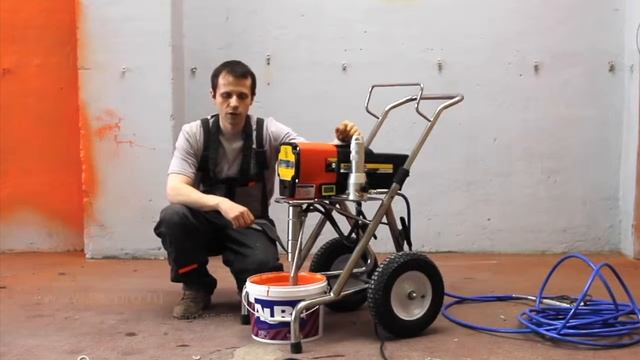 ASpro-4000® окрасочные аппараты для известковой побелки, огнезащиты,теплоизоляции в Казани смотреть онлайн