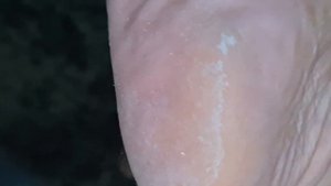 mature sole barefoot