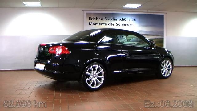 Volkswagen Eos 2,0 TDI DSG DPF Individual Deep Black Perleffekt 8V056935 www.autohaus.biz/czychy смотреть онлайн