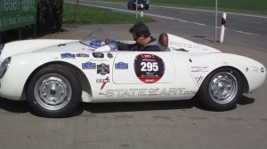 Testing (real)  Porsche 550 Spyder