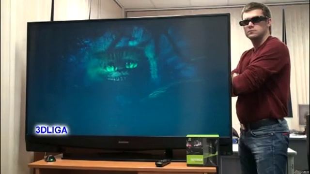 Stereoscopic 3D Ready DLP Mitsubishi WD-65737 + NVIDIA GeForce 3D Vision смотреть онлайн