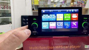 Магнитола 1дин с экраном 6 дюймов.