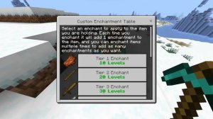 Custom Enchanting Addon Minecraft PE Bedrock Edition (MCPE) Mod