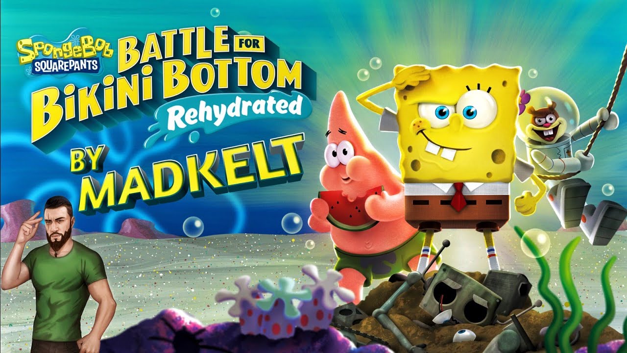 БИКИНИ БОТТОМ В ОПАСНОСТИ! SPONGEBOB SQUAREPANTS BATTLE FOR BIKINI BOTTOM REHYDRATED