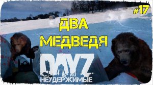 ДВА МЕДВЕДЯ - DayZ НЕУДЕРЖИМЫЕ (Выживание сериал: зима 2022, 17 серия, патч 1.15)
