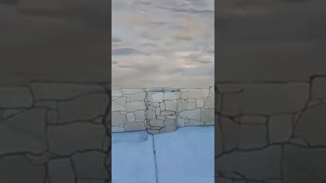 Trompe Tuscany almost finished - tour of the mural смотреть онлайн