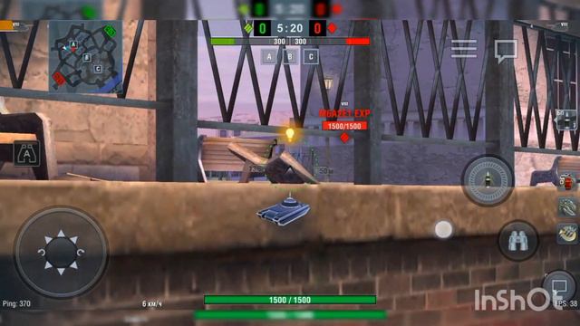 Статист против РАКА!!! Бой WOT BLITZ смотреть онлайн