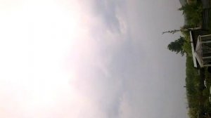 Тучи. Взгляд Бога в небе. Природное явление.