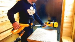 лопата на аккумуляторах ??? )))серьезно ?снегоуборщик DEKO покажу как им работать и обзор