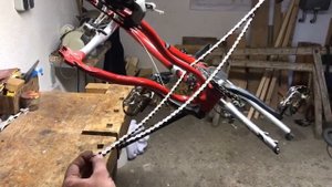 How to untangle bike chains / chainsaw chains, Wie man Knoten aus einer Fahrradkette bekommt.