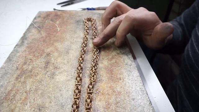 Изготовление плетения «Валькирия» или Кардинал плоский запиленный смотреть онлайн