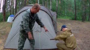 СБОРКА ПАЛАТКИ Nordway Dalen 6!!!