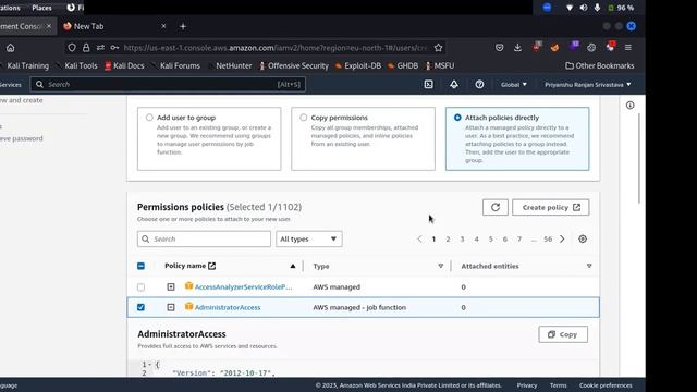 AWS Basics: IAM Overview, Creating new IAM user