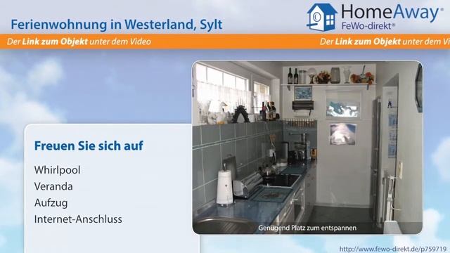 Westerland: Luxuspenthouse in Westerland, Strand in 200 Metern - FeWo-direkt.de Video смотреть онлайн
