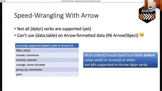 Using the {arrow} and {duckdb} packages to wrangle medical datasets that are Larger than RAM смотреть онлайн