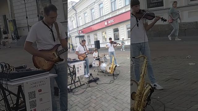 отец и сыновья, Екатеринбург,август 21г.#шикарно #музыка #живаямузыка #ансамбль
