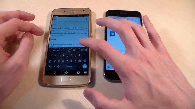 Motorola Moto G5 Plus vs iPhone 6S смотреть онлайн