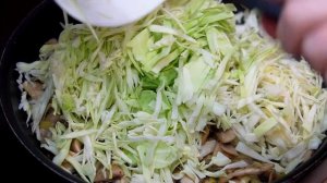 Готовим киш из грибов и капусты!