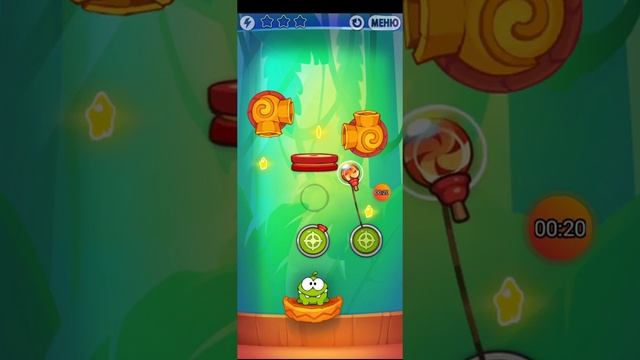 Я сделал механизм в игри cut the rope experimends gold 8-14