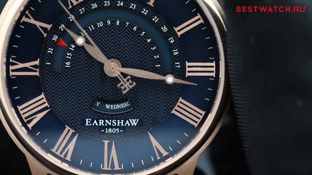 Часы Earnshaw ES-8077-01, ES-8077-02, ES-8077-03, ES-8077-04, ES-8077-05 - обзор от Bestwatch.ru смотреть онлайн