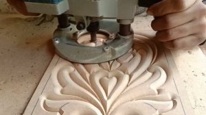 Wood Carving for beginners, perfect handling router machine wood carving