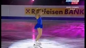 Carolina Kostner. European Championship 2008.