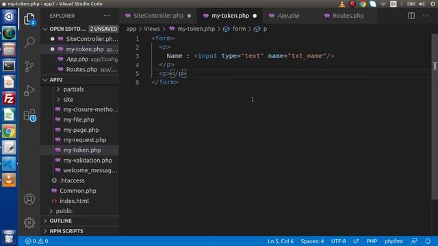 Learn CodeIgniter 4 Tutorials in Hindi - #34 - CSRF Token in CodeIgniter 4