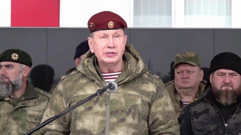 Виктор Золотов и Рамзан Кадыров в Грозном открыли военный городок для УВО и ОМОН