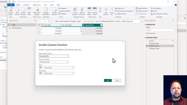How To Calculate Due Dates Within Working Days In Power BI