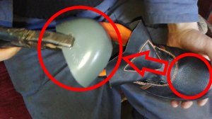 Как достать железяку(подносок) из рабочего ботинка