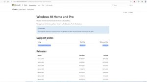 Windows 10 будет поддерживаться до 2025 года