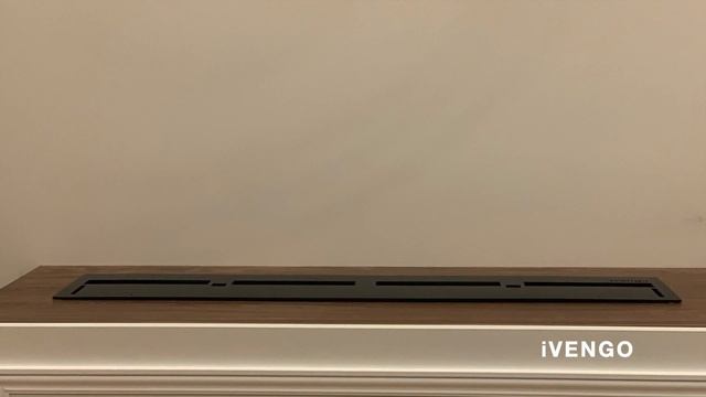 Монтаж биогорелки: биокамина  iVENGO  в мебель или столешницу