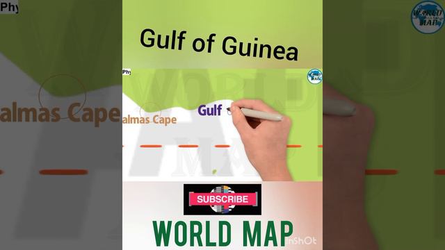 Gulf of Guinea Location Map