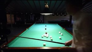 Тренировка на русском бильярде. Новая игра с цветными шарами. Разбой пирамиды и два чужих.