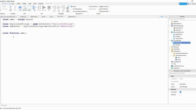 How to Make a Roblox First Person Shooter 8 (Ammo Drop) - Roblox Studio Tutorial смотреть онлайн