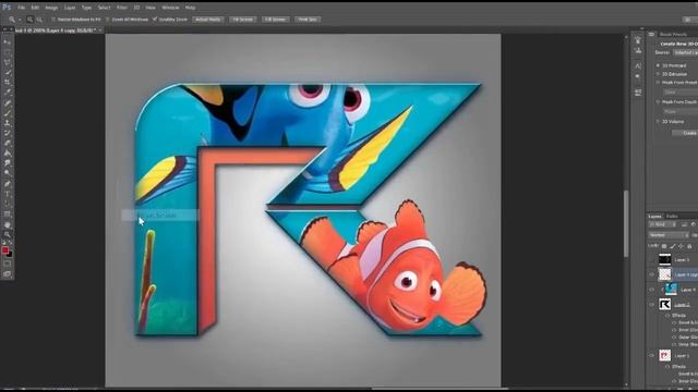 Result Nemo Logo Speed Art