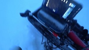 Ищу судака в феврале. Ловля на вибы. Река КАМА. д. КРАСНЫЙ БОР(Татарстан)