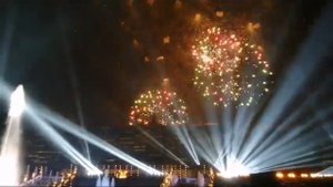 Закрытие сезона фонтанов в Петергофе 23 сентября 2023 г.  Красочное шоу