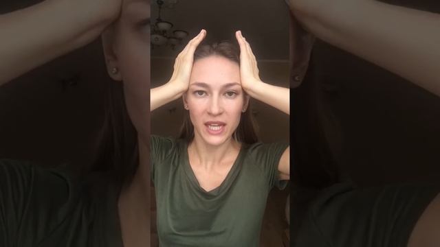 Пример упражнения по лицевой гимнастике