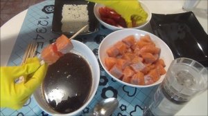 Шашлык из рыбы!!!