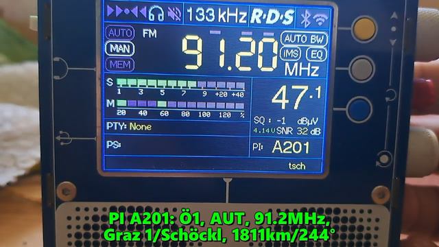 16.06.2024 06:18UTC, [Es], Ö1, Австрия, 91.2МГц, 1811км, поверх местного "Спутник"