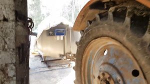 Варим КУН Большая Земля. Монтаж танка охлождения молока.