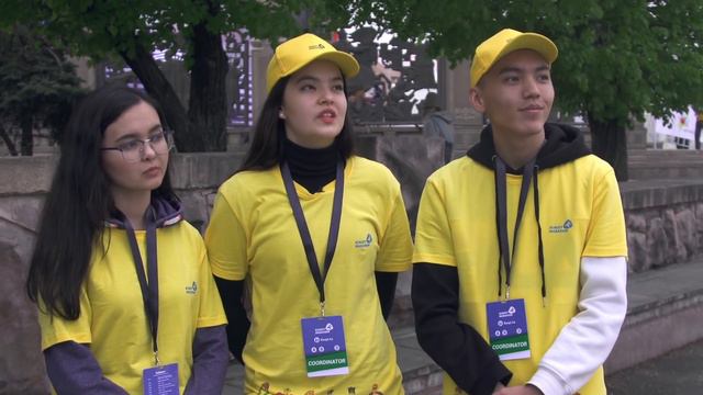 Волонтёры Алматы марафона смотреть онлайн