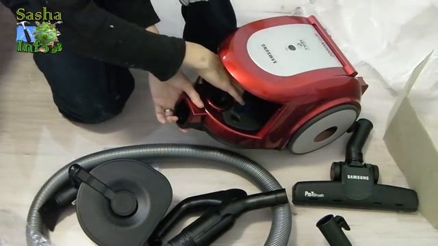 Unboxing Пылесоса SAMSUNG VCC6590H3R/XEV смотреть онлайн