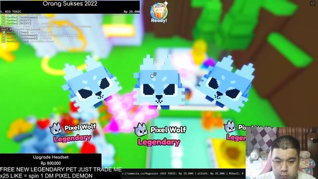 LIVE NEW UPDATE PIXEL WORLD PET SIMULATOR X ROBLOX смотреть онлайн