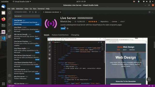 Install Visual Studio Code dan Setup Extensions Untuk Programmer Laravel 8